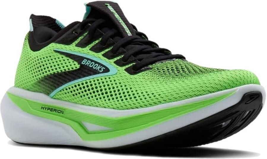 Brooks Hyperion 3 Hardloopschoenen Mannen Groen Gecko Zwart Blauw D