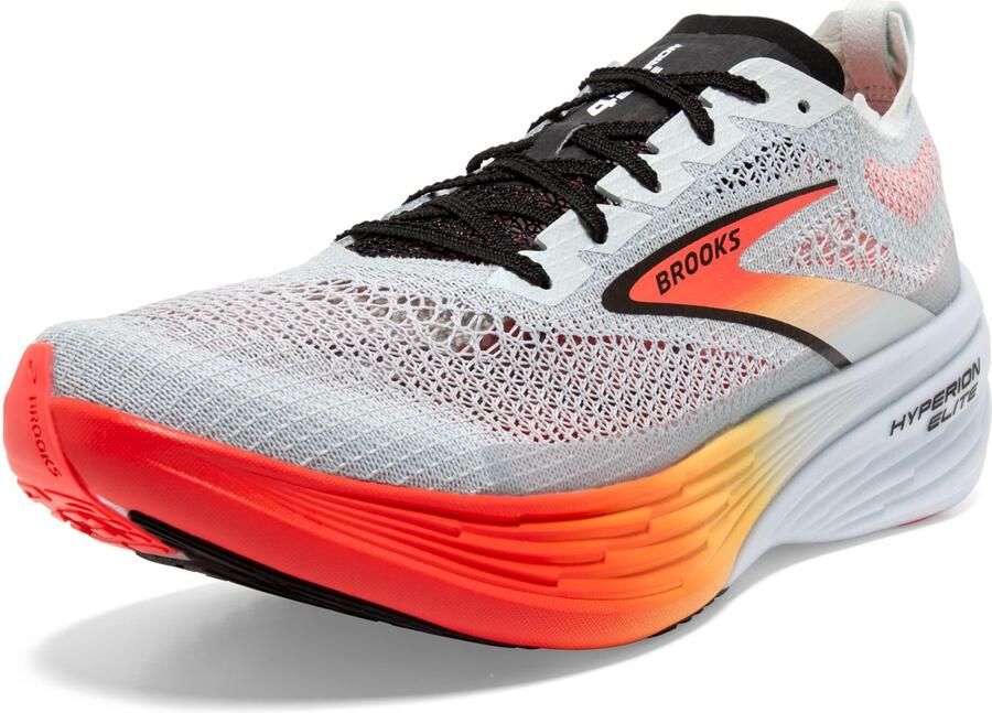 Brooks Hyperion Elite 4 Hardloopschoen Illusion Blue Coral Orange