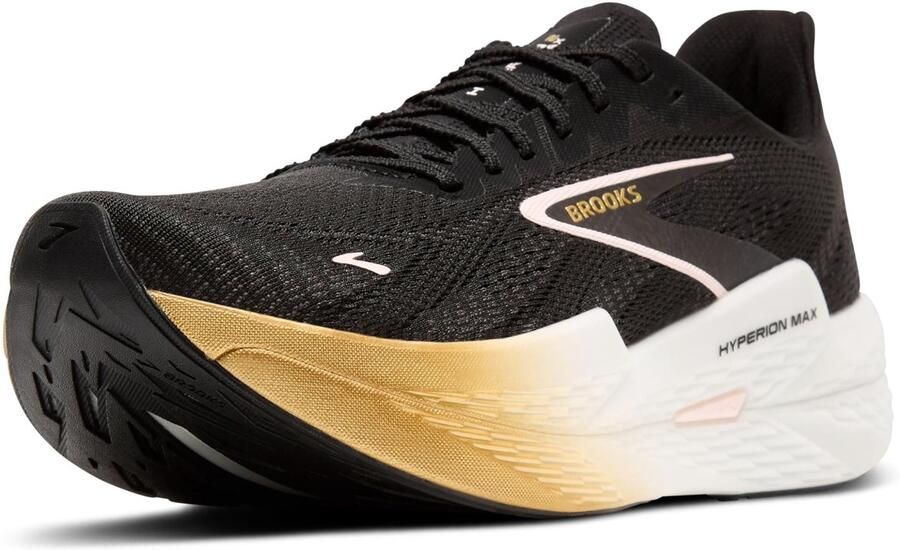 Brooks Hyperion Max 2 W Hardloopschoenen Zwart Goud Roze US