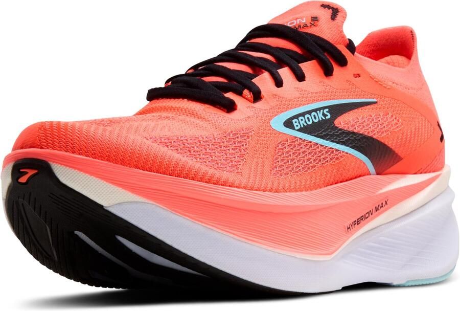 Brooks Hyperion Max 3 M Hardloopschoen Fiery Coral Black Atomizer