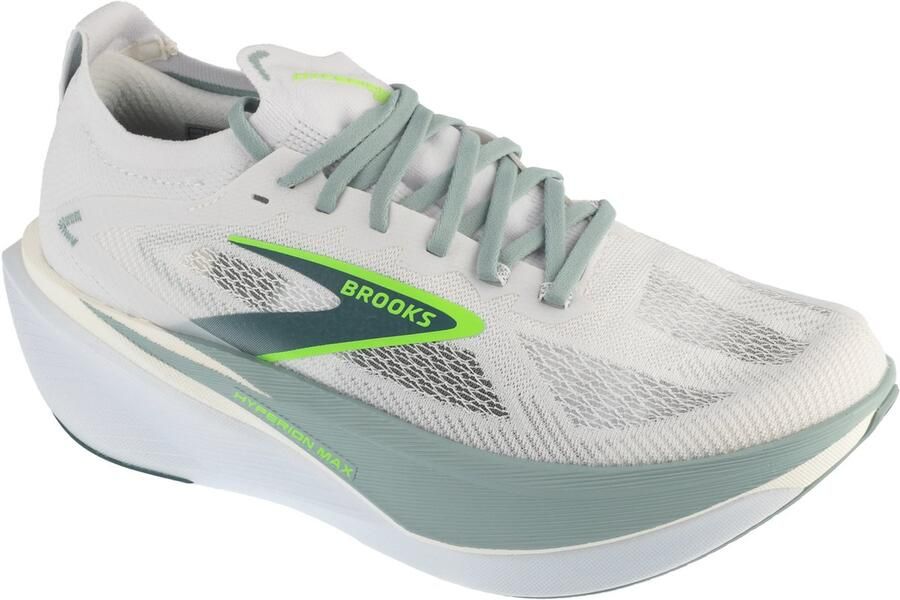 Brooks Hyperion Max 3 Mannen Wit Hardloopschoenen
