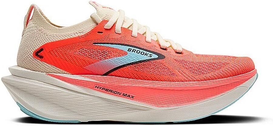 Brooks HYPERION MAX 3 WS 41 coconut fiery coral