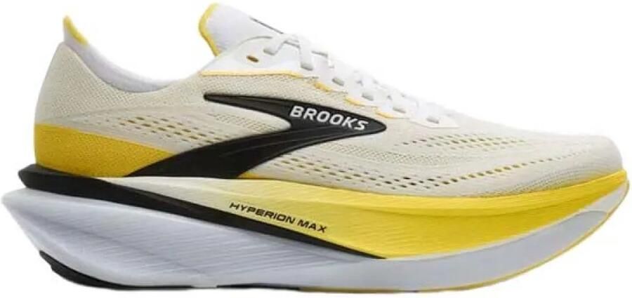 Brooks Hyperion Max 4 Hardloopschoenen Wit Man