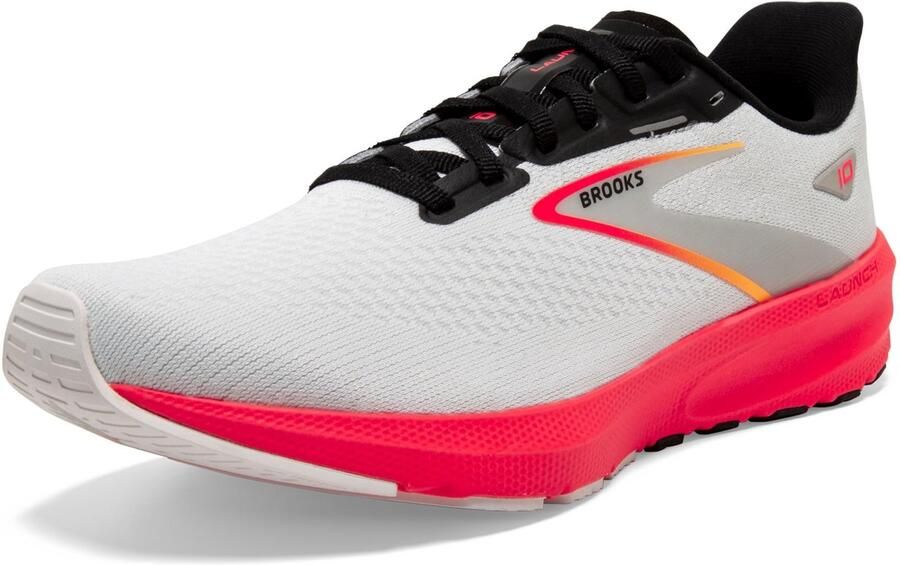 Brooks Launch 10 W Hardloopschoen 410 Blue Black Fiery coral