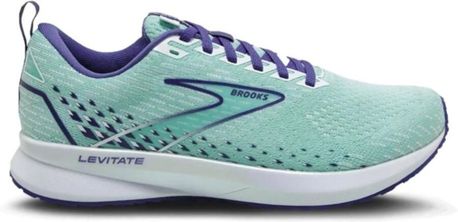Brooks LEVITATE GTS 5 Women Yucca Navy Blue White