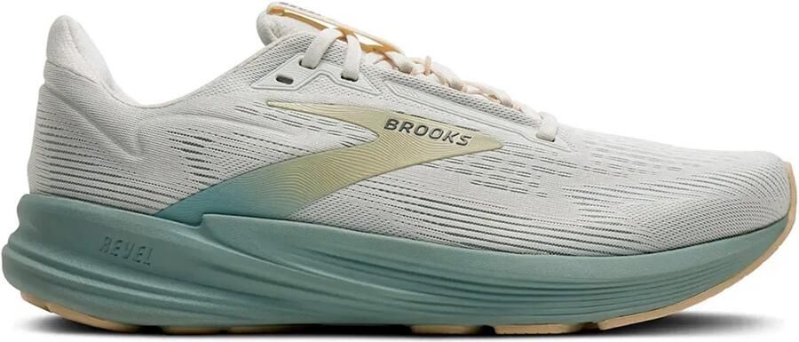 Brooks Revel 8 Hardloopschoenen Wit 1 2 Man
