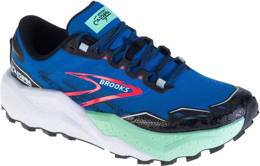 Brooks Caldera 7 Mannen Blauw Hardloopschoenen