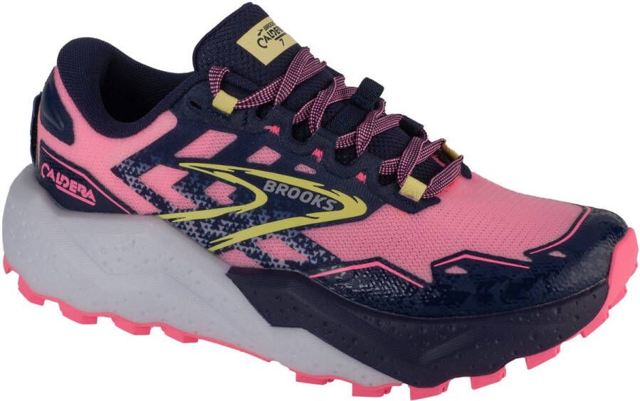 Brooks Caldera 7 Vrouwen Roze Hardloopschoenen
