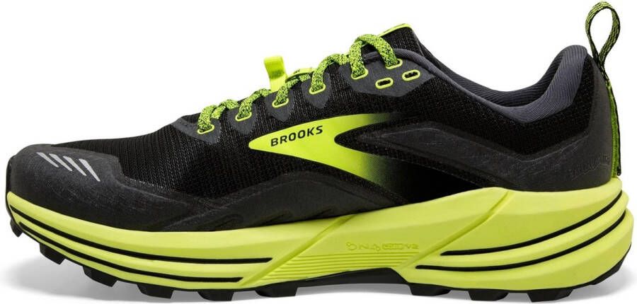 Brooks Cascadia 16 Men Black Ebony Nightlife
