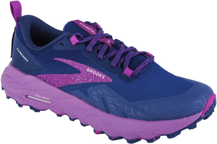 Brooks Cascadia 17 Vrouwen Marineblauw Hardloopschoenen