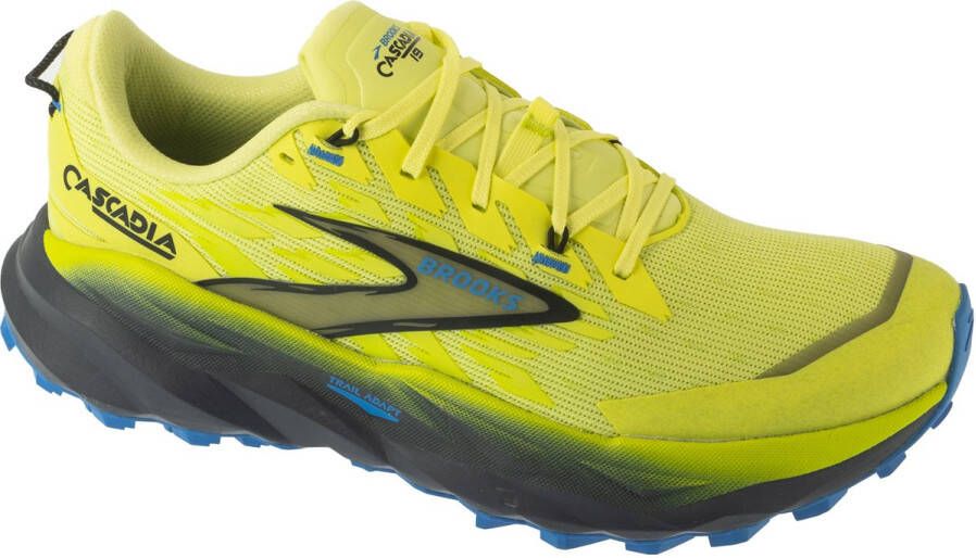 Brooks Cascadia 19 Mannen Geel Hardloopschoenen
