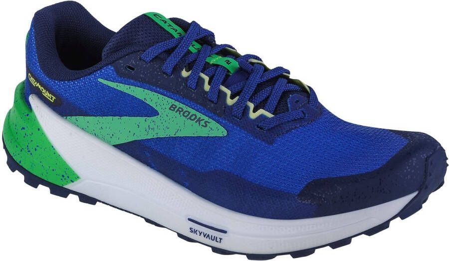Brooks Catamount 2 Mannen Blauw Hardloopschoenen