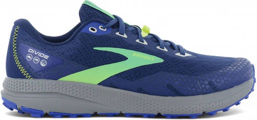 Brooks Divide 3 Heren Hardloopschoenen Running Sneakers Schoenen Blauw 1103811D