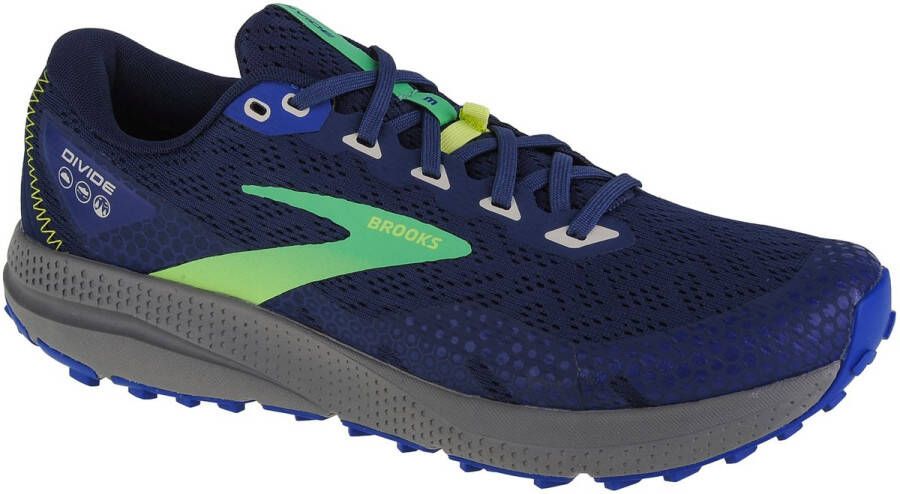 Brooks Divide 3 Mannen Zwart Hardloopschoenen