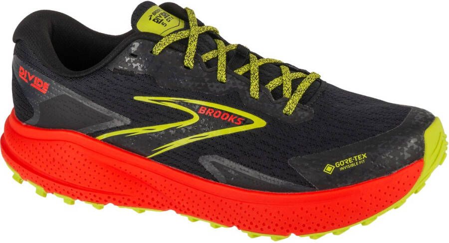 Brooks Divide 5 GTX Mannen Zwart Hardloopschoenen