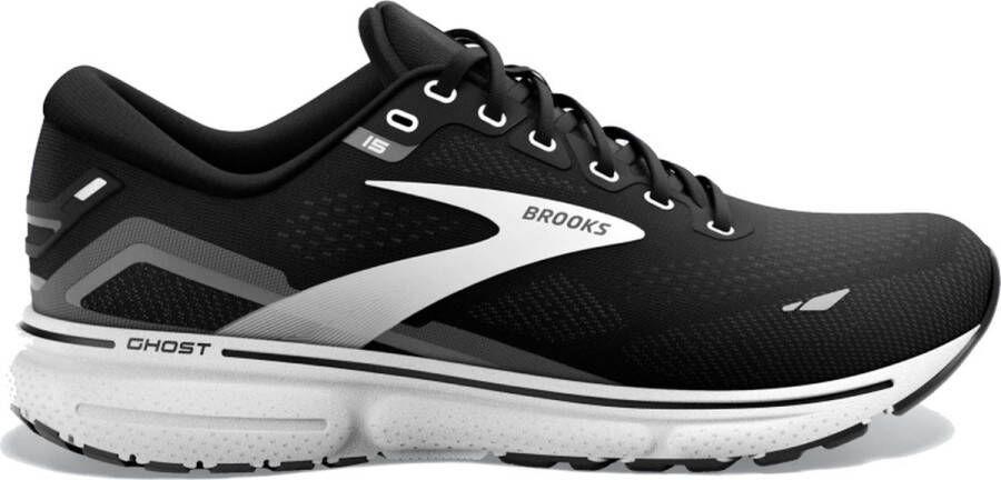 Brooks Ghost 15 hardloopschoenen heren zwart