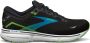 Brooks Ghost 15 hardloopschoenen heren zwart dessin - Thumbnail 2