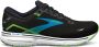 Brooks Ghost 15 hardloopschoenen heren zwart dessin - Thumbnail 1
