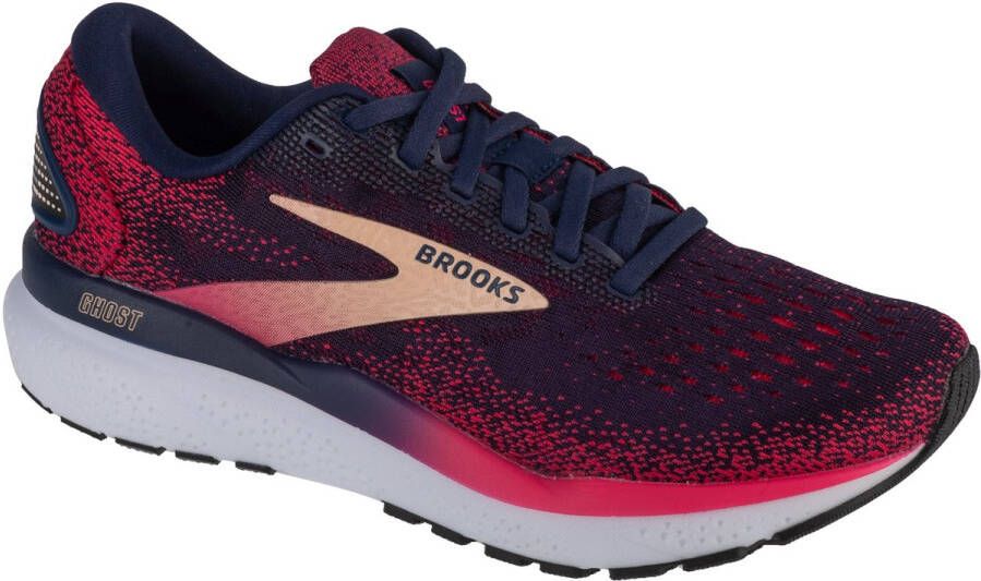 Brooks Ghost 16 Vrouwen Marineblauw Hardloopschoenen