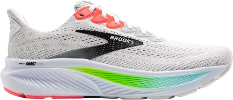 Brooks Ghost 17 Hardloopschoenen Heren Wit