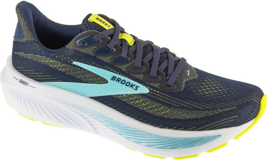 Brooks Ghost 17 Mannen Marineblauw Hardloopschoenen