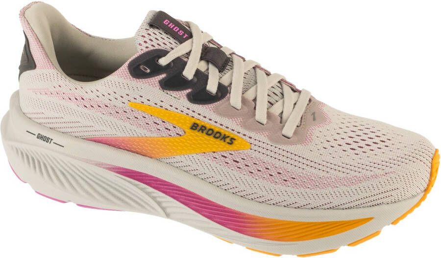 Brooks Ghost 17 Vrouwen Grijs Hardloopschoenen