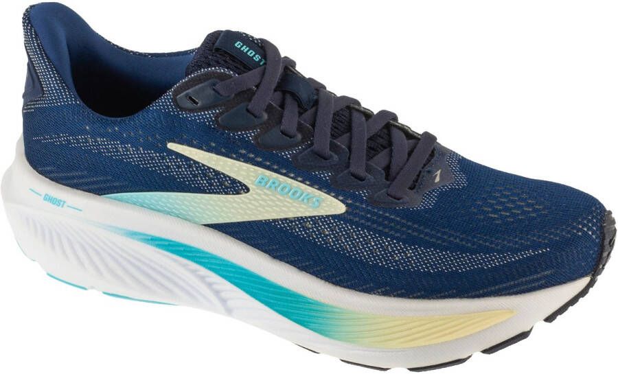 Brooks Ghost 17 Vrouwen Marineblauw Hardloopschoenen
