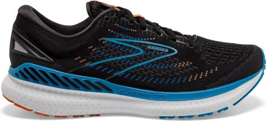 Brooks Glycerin 19 GTS Hardloopschoen Zwart Middenblauw