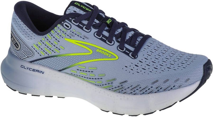 Brooks Glycerin 20 Vrouwen Blauw Hardloopschoenen
