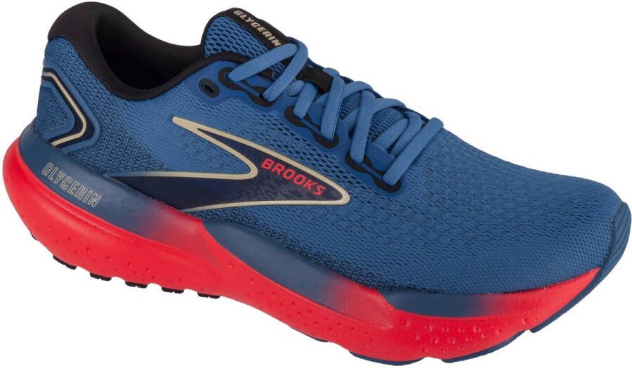 Brooks Glycerin 21 Vrouwen Blauw Hardloopschoenen