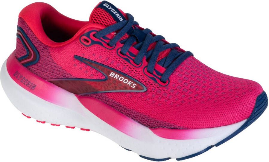 Brooks Glycerin 21 Vrouwen Roze Hardloopschoenen