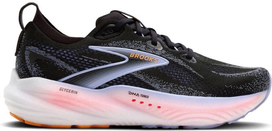Brooks Glycerin 22 Hardloopschoenen Dames Zwart