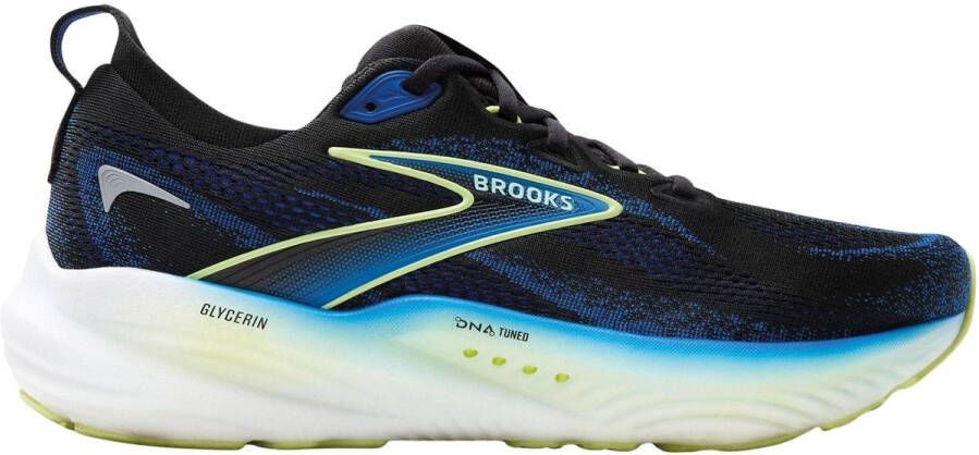 Brooks Glycerin 22 Hardloopschoenen Zwart Blauw Heren