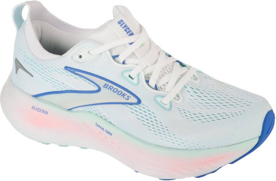 Brooks Glycerin 22 Vrouwen Wit Hardloopschoenen