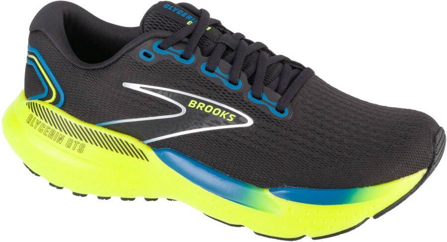 Brooks Glycerin GTS 21 Mannen Zwart Hardloopschoenen