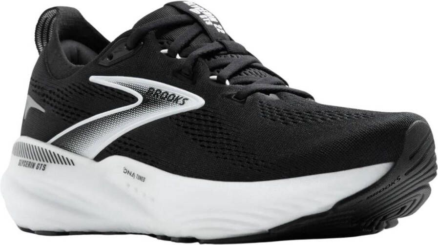 Brooks Glycerin GTS 22 Hardloopschoenen Dames Zwart