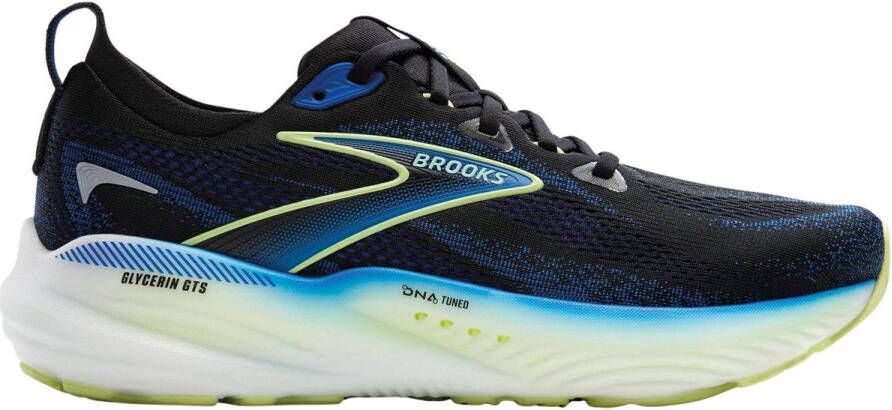 Brooks glycerin gts 22 Running schoen ap heren Zwart-Blauw