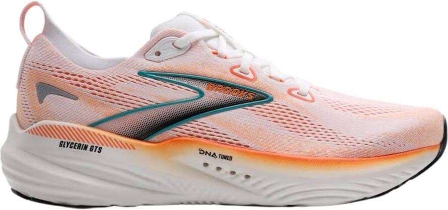 Brooks Glycerin GTS 22 Hardloopschoenen Heren Wit