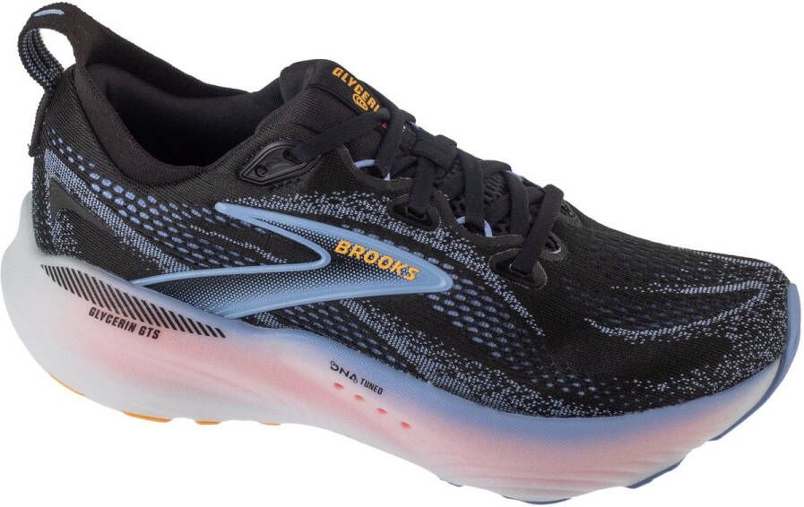 Brooks Glycerin GTS 22 Vrouwen Zwart Hardloopschoenen