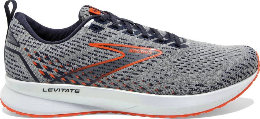 Brooks Levitate 5 Mannen Grijs Hardloopschoenen