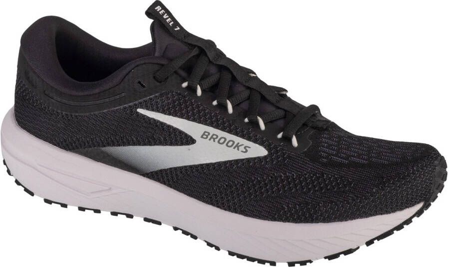 Brooks Revel 7 Mannen Zwart Hardloopschoenen