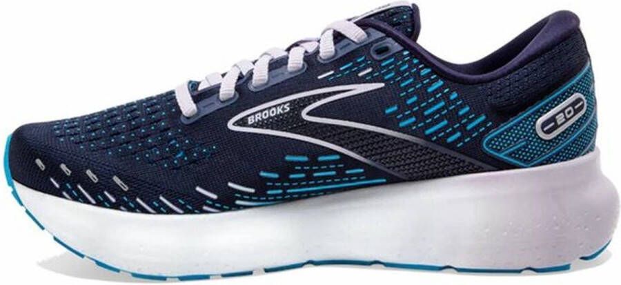 Brooks Hardloopschoenen voor Volwassenen Glycerin 20 Wide Donkerblauw