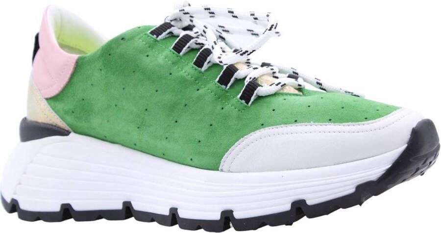 Brù Milano Stijlvolle Unhao Sneakers Green Dames