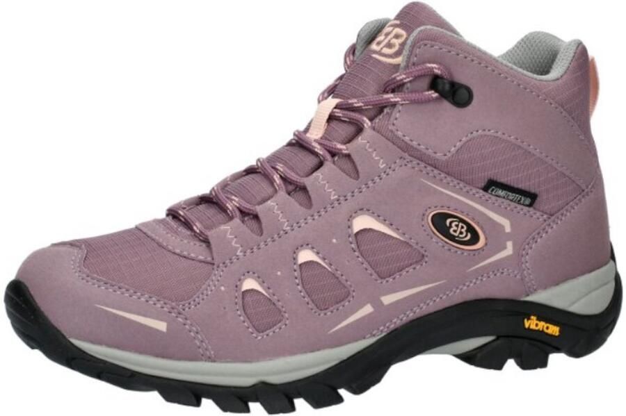 Bruetting Brütting wandelschoenen Mount Frakes High Dames Roze Grijs