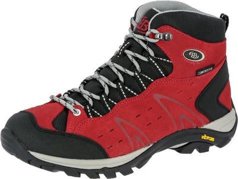 Bruetting Brütting wandelschoenen voor dames Mount Bona High Rood Zwart