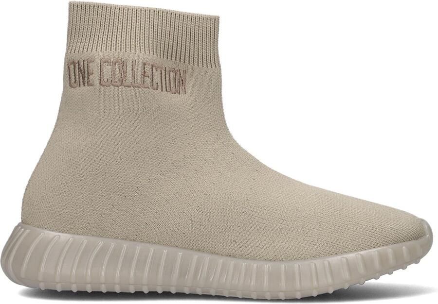 Bruin Tinten Jessy One Sneaker Hoge sneakers Meisjes Beige - Foto 4