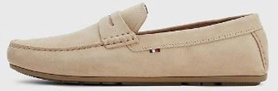 Bruin Tinten Tommy Hilfiger FM0FM04271-AEG heren instappers gekleed beige - Foto 10