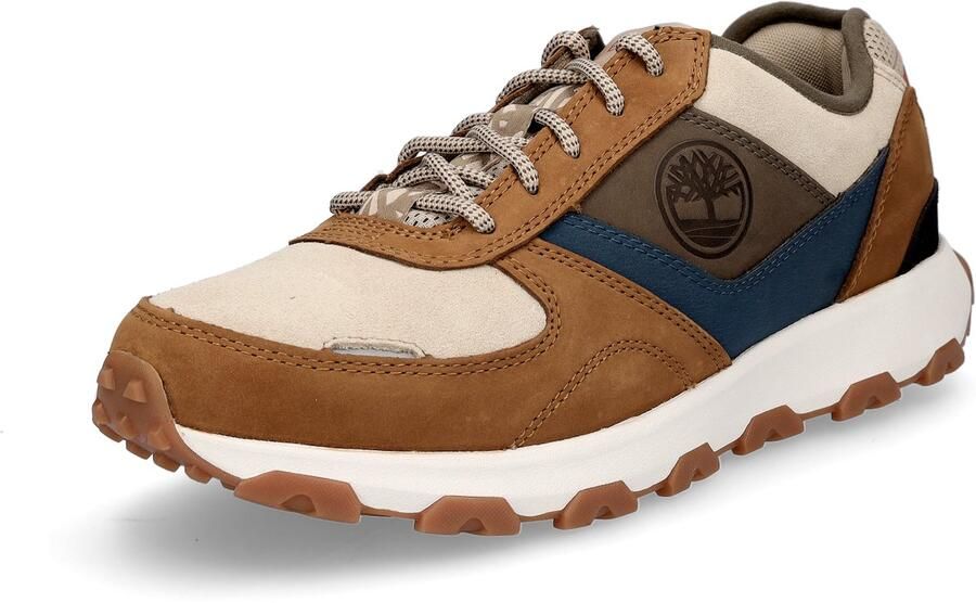 Bruin Tinten Winsor Park Ox Lage sneakers Heren Beige