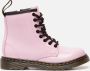 Dr. Martens 1460 J Pale Pink Patent Lamper lakleren veterboots lichtroze 33 - Thumbnail 2