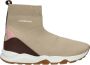 Bruin Tinten Gina Hoge sneakers Meisjes Beige - Thumbnail 3